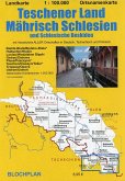 Landkarte Teschener Land/Mährisch Schlesien