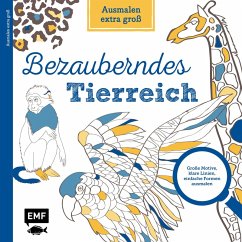Cover Ausmalen extra groß - Bezauberndes Tierreich