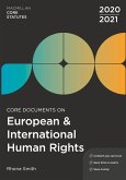 Core Documents on European and International Human Rights 2020-21