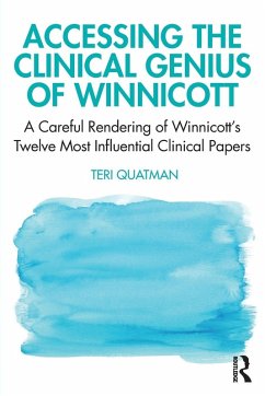 Cover Accessing the Clinical Genius of Winnicott