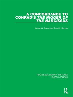 A Concordance to Conrad's The Nigger of the Narcissus (eBook, PDF) - Parins, James W.; Bender, Todd K.