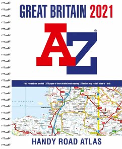 2021 Great Britain A-Z Handy Road Atlas - Geographers' A-Z Map Co Ltd