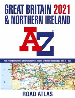 2021 Great Britain & Northern Ireland A-Z Road Atlas - Geographers' A-Z Map Co Ltd
