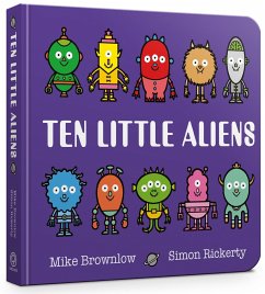 Ten Little Aliens Board Book - Brownlow, Mike