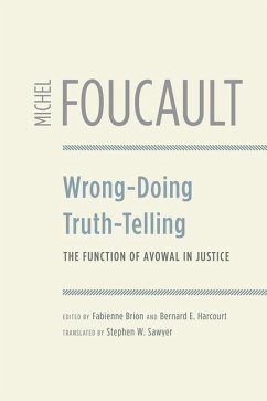 Wrong-Doing, Truth-Telling - Foucault, Michel