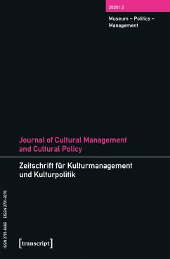 Journal of Cultural Management and Cultural Policy/Zeitschrift für Kulturmanagement und Kulturpolitik (eBook, PDF)