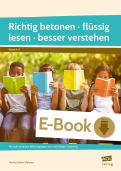 Richtig betonen - flüssig lesen - besser verstehen (eBook, PDF) - Dahmer, Helmut Johann