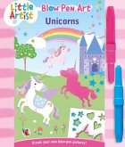 LITTLE ARTIST BLOW PEN ART UNICORNS LITTLE ARTIST BLOW PEN ART UNICORNS