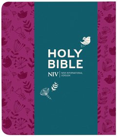 NIV Journalling Plum Soft-tone Bible with Clasp - Version, New International