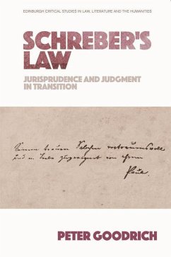 Schreber'S Law - Goodrich, Peter