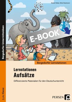 Lernstationen Aufsätze (eBook, PDF) - Weber, Nicole; Stratmann, Birte