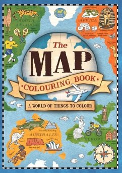 The Map Colouring Book - Hughes, Natalie