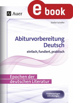 Epochen der deutschen Literatur (eBook, PDF) - Schäfer, Stefan