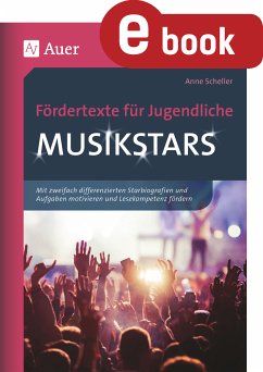 Fördertexte für Jugendliche - Musikstars (eBook, PDF) - Scheller, Anne