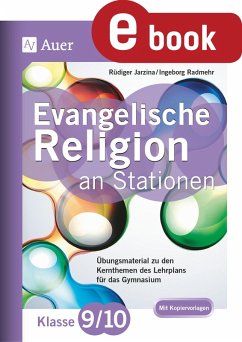 Evangelische Religion an Stationen 9-10 Gymnasium (eBook, PDF) - Jarzina, Rüdiger; Radmehr, Ingeborg