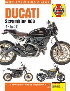 Ducati Scrambler 803 (15 - 20) Haynes Repair Manual - Coombs, Matthew