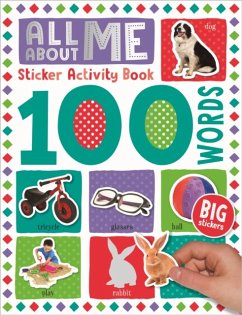 100 Words All About Me Words Sticker Activity Book - Ideas, Make Believe