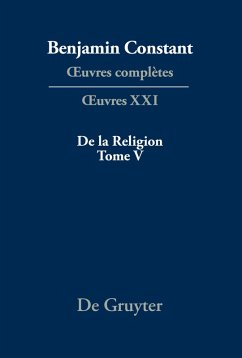 Cover ¿uvres complètes, XXI, De la Religion, considérée dans sa source, ses formes et ses développements, Tome V
