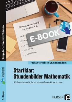 Startklar: 20 Stundenbilder Mathematik 5. Klasse (eBook, PDF) - Arslan, Cansu; Sandberg, Heike