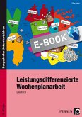 Leistungsdifferenzierte Wochenplanarbeit I (eBook, PDF)