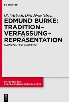 Tradition - Verfassung - Repräsentation (eBook, PDF) - Burke, Edmund