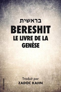 Bereshit (eBook, ePUB) - Kahn, Zadoc