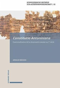 Constitutio Antoniniana - Besson, Arnaud