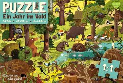 Cover Ein Jahr im Wald - Frühling - Puzzle