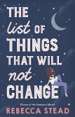 The List of Things That Will Not Change (eBook, ePUB)