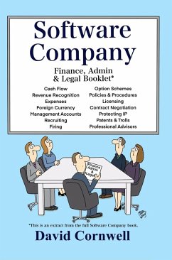Software Company: Finance, Admin & Legal Booklet (eBook, ePUB) - Cornwell, David