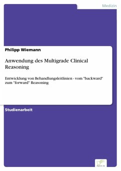 Cover Anwendung des Multigrade Clinical Reasoning (eBook, PDF)