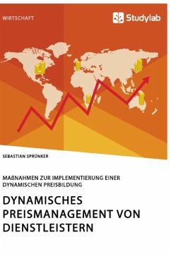 Dynamisches Preismanagement von Dienstleistern. Maßnahmen zur Implementierung einer dynamischen Preisbildung - Sprünker, Sebastian