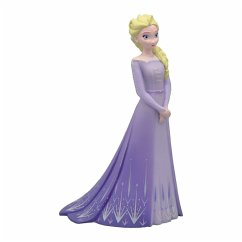 Bullyland 13510 - Walt Disney, Frozen 2, ELSA mit lila Kleid, Spielfigur, 10 cm