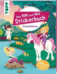 Das Hin-und-weg-Stickerbuch Freundinnen - Pitz, Natascha