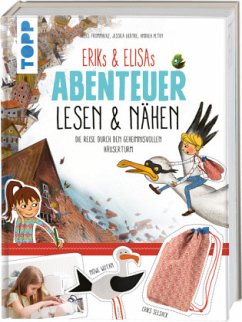 Erik & Elisas Abenteuer lesen & nähen - Liedtke, Jessica;Frommherz, Félice;Petry, Andrea