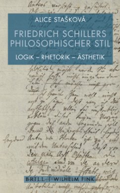 Friedrich Schillers philosophischer Stil - Stasková, Alice