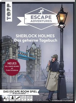 Escape Adventures - Sherlock Holmes: Das geheime Tagebuch (NEUE Codeschablone für mehr Rätselspaß) - Autorenteam Pfeffermind