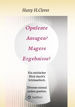 Cover Opulente Ansagen? Magere Ergebnisse!