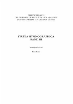Cover Studia Hymnographica III