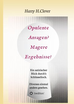Cover Opulente Ansagen? Magere Ergebnisse!