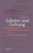 Lektüre und Geltung - Bild 1