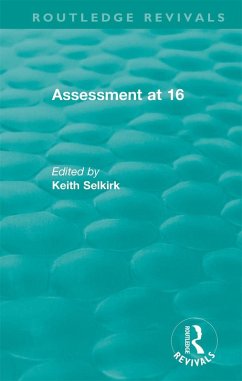 Assessment at 16 (eBook, ePUB)