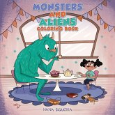 Monsters and Aliens Coloring Book