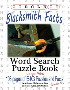 Circle It, Blacksmith Facts, Word Search, Puzzle Book