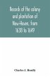 Records of the colony and plantation of... - Bild 1