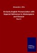 On Early English Pronunciation with... - Bild 1