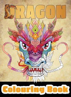 Dragon Colouring Book Cover Dragon Colouring Book