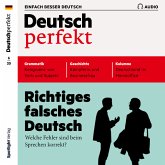 Deutsch lernen Audio - Richtiges falsches Deutsch (MP3-Download)