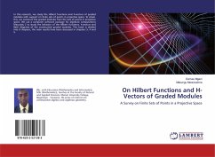 On Hilbert Functions and H-Vectors of Graded Modules