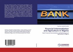 Financial Intermediation and Agriculture in Nigeria